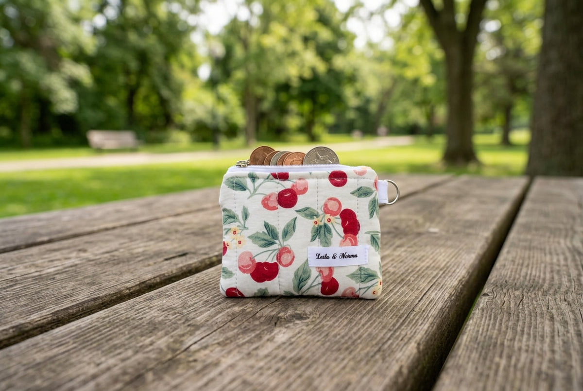 Cherries Keychain Wallets