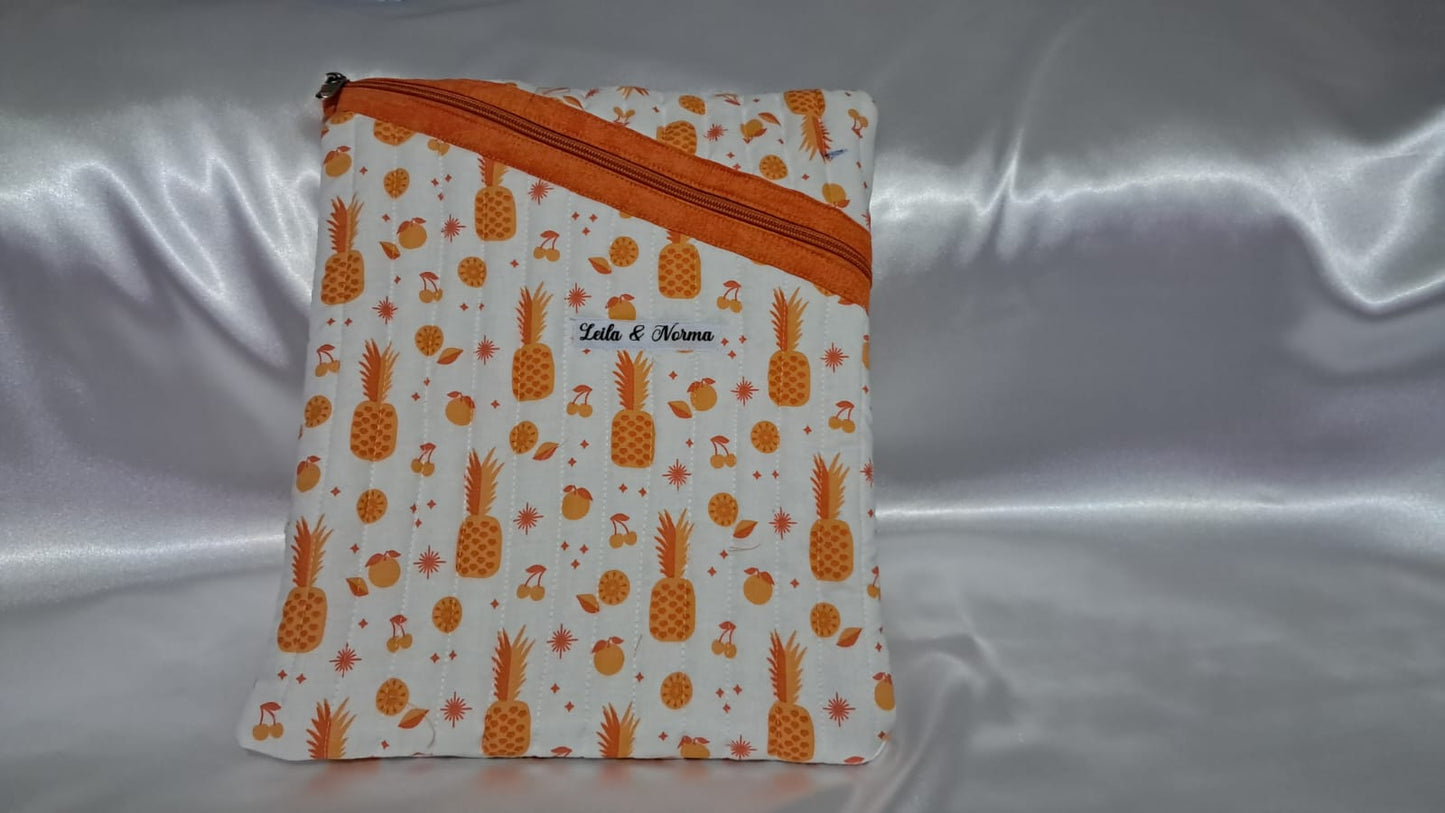 Angled Zipper Book and Tech Sleeves
