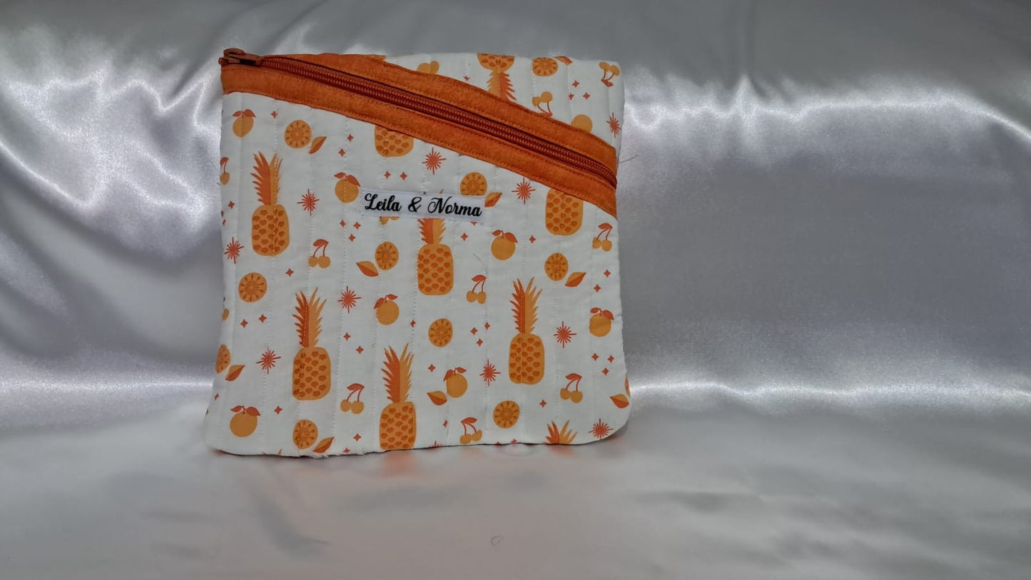 Angled Zipper Book and Tech Sleeves