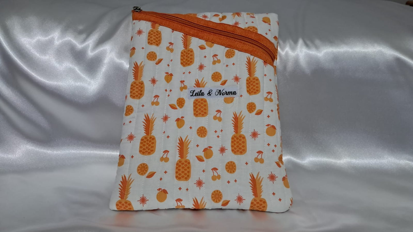 Angled Zipper Book and Tech Sleeves