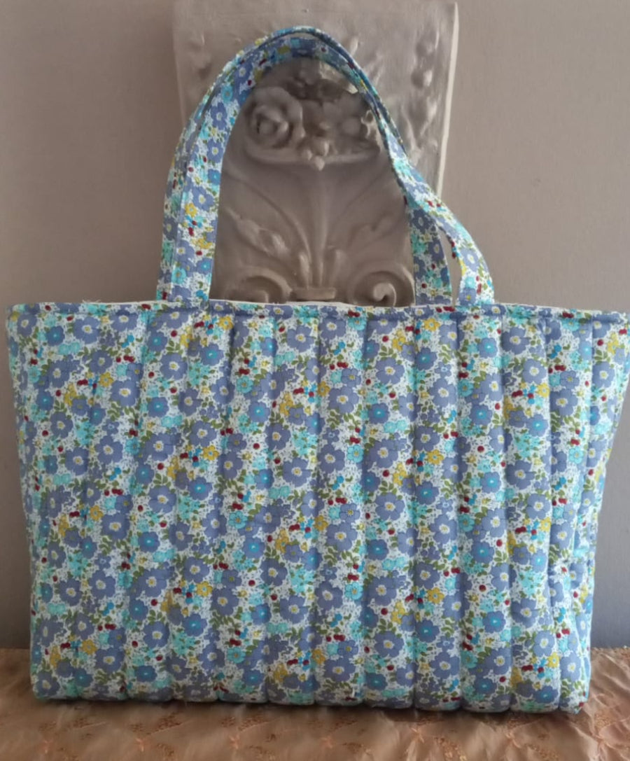 Lydia Quilted Tote Bags