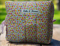 Ditsy Pink & Yellow Tulips Carry All Bags
