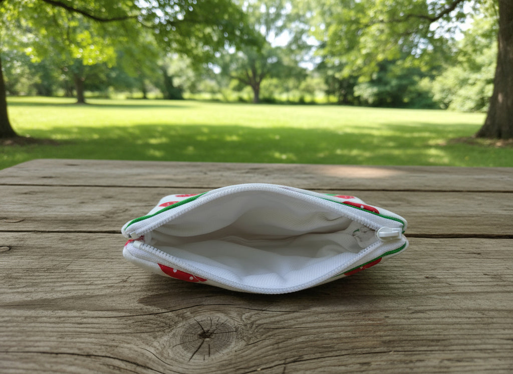 Strawberries Multi-Purpose Quilted Pouches