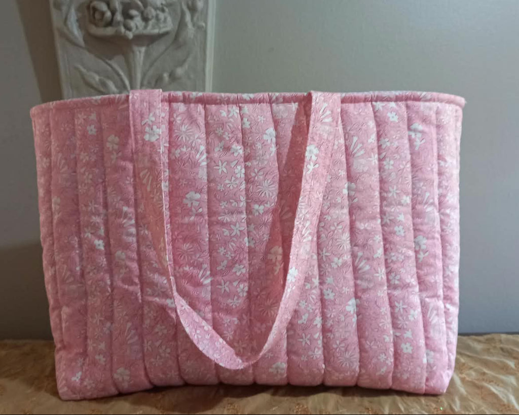 Lydia Quilted Tote Bags