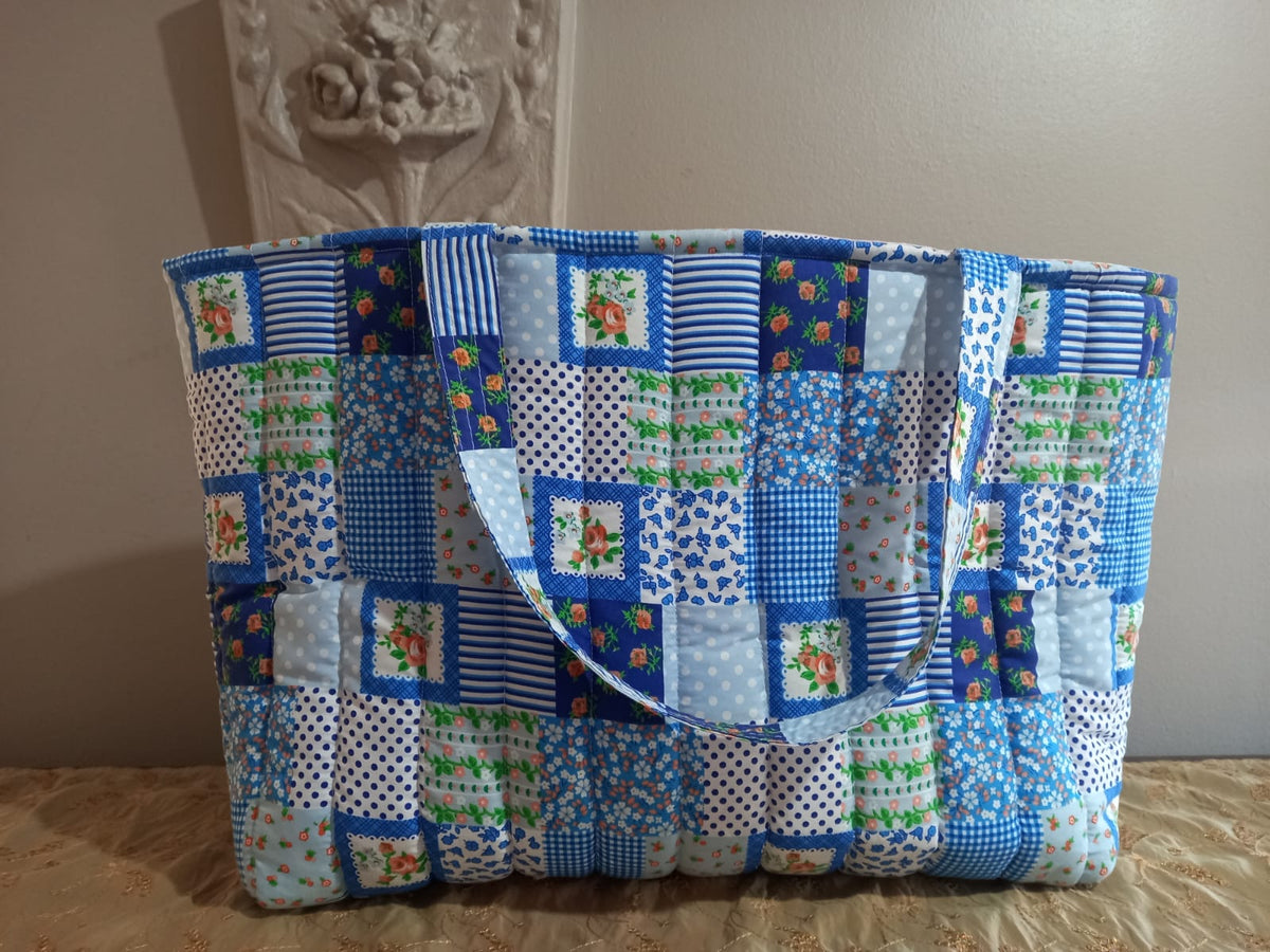 Lydia Quilted Tote Bags