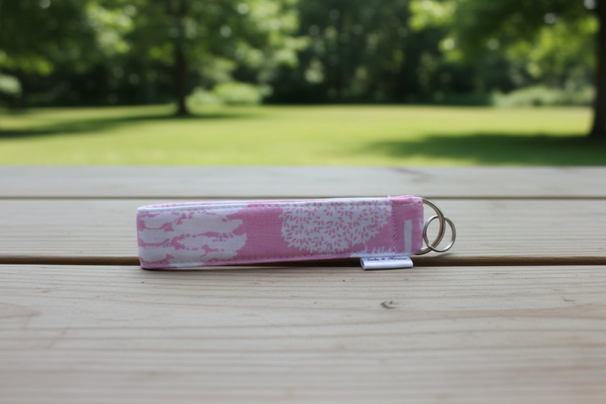 Shady Woodlands in Pink Wristlets